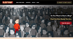 Desktop Screenshot of blogtyrant.com